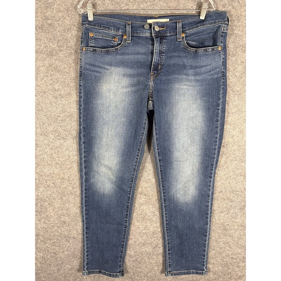 Levi's Denim - Womens Levi's Blue Denim Boyfriend Jeans Size 30x27 *Actual Size 32x27